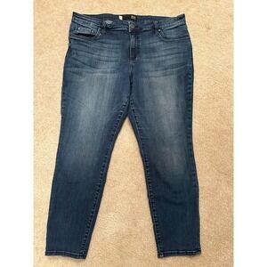 KUT 16P Donna High Rise Ankle Skinny